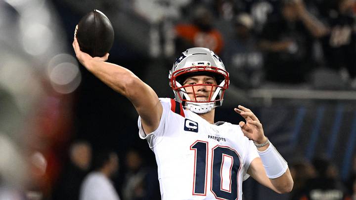 New England Patriots quarterback Drake Maye New England Patriots quarterback Drake Maye