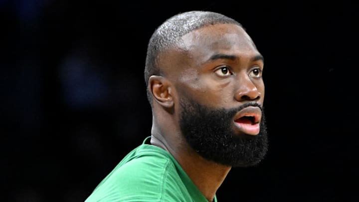 Mar 14, 2026; Boston, Massachusetts, USA; Boston Celtics guard Jaylen Brown (7) during warmups before a game against the Washington Wizards at the TD Garden. Mandatory Credit: Brian Fluharty-Imagn Images Mar 14, 2026; Boston, Massachusetts, USA; Boston Celtics guard Jaylen Brown (7) during warmups before a game against the Washington Wizards at the TD Garden. Mandatory Credit: Brian Fluharty-Imagn Images