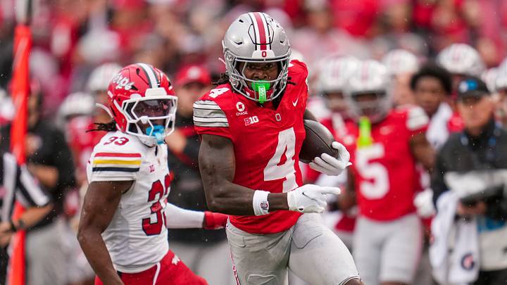 Ohio State wide receiver Jeremiah Smith is at the top of our Heisman Trophy contenders list. Ohio State wide receiver Jeremiah Smith is at the top of our Heisman Trophy contenders list.