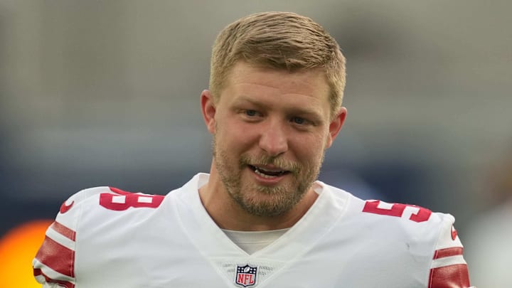 New York Giants long snapper Casey Kreiter 
