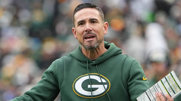 Green Bay Packers head coach Matt LaFleur
