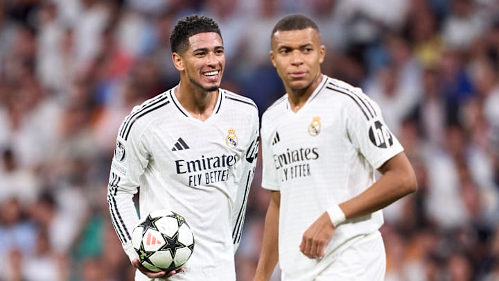 Jude Bellingham und Kylian Mbappe