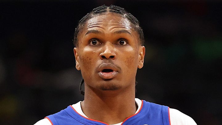 Mar 17, 2026; Washington, District of Columbia, USA; Detroit Pistons guard Ausar Thompson (9): Daniel Kucin Jr.-Imagn Images