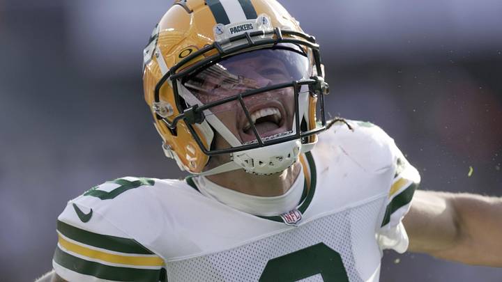 Green Bay Packers wide receiver Christian Watson