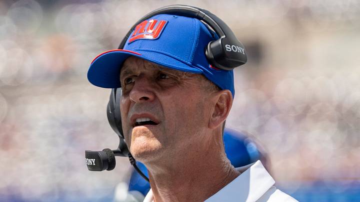 New York Giants - head coach John Harbaugh