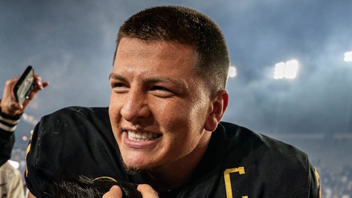 Vanderbilt Commodores quarterback Diego Pavia