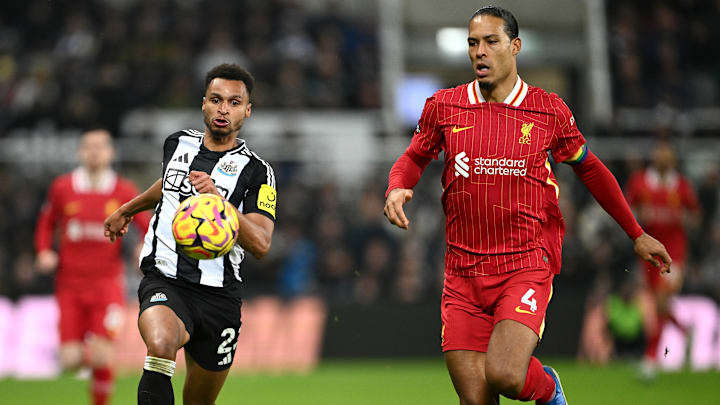 Newcastle x Liverpool se enfrentam pela Premier League 2025/26