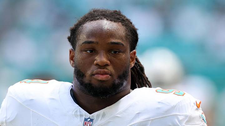 Miami Dolphins defensive tackle Jordan Phillips Miami Dolphins defensive tackle Jordan Phillips