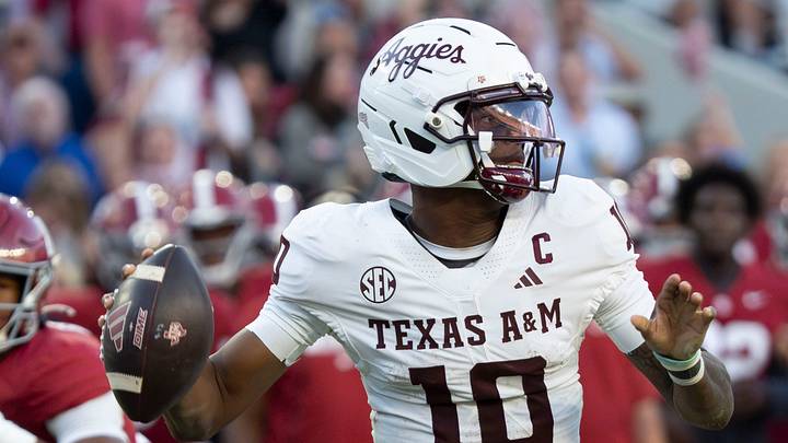 Texas A&M quarterback Marcel Reed (10) throws against Alabama at Saban Field at Bryant Denny Stadium. Alabama defeated Texas A&M 31-20. Texas A&M quarterback Marcel Reed (10) throws against Alabama at Saban Field at Bryant Denny Stadium. Alabama defeated Texas A&M 31-20.