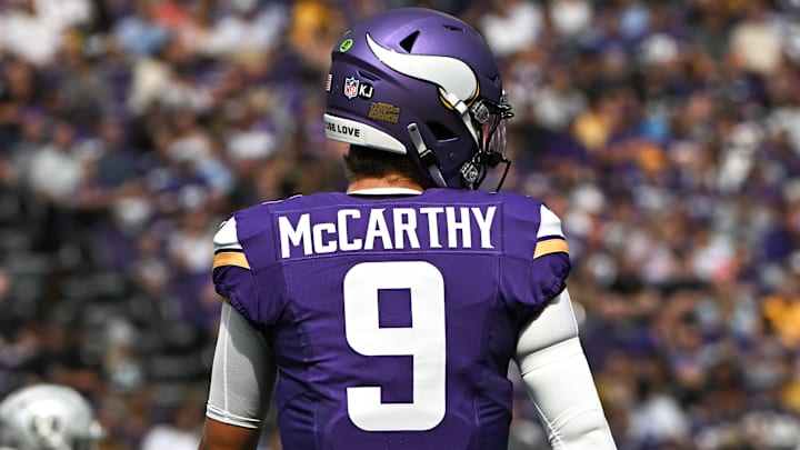 Minnesota Vikings QB J.J. McCarthy