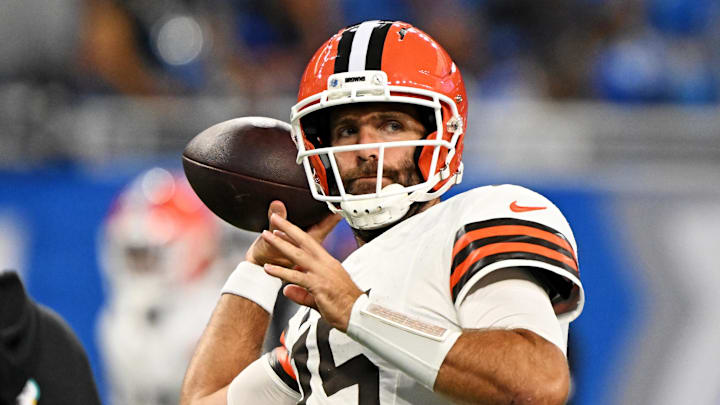 Browns coach Kevin Stefanski wouldn't say if Joe Flacco would remain QB1.