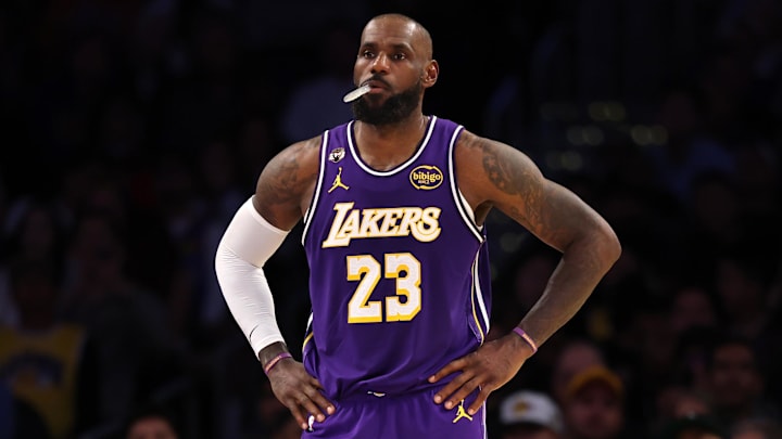 Los Angeles Lakers forward LeBron James