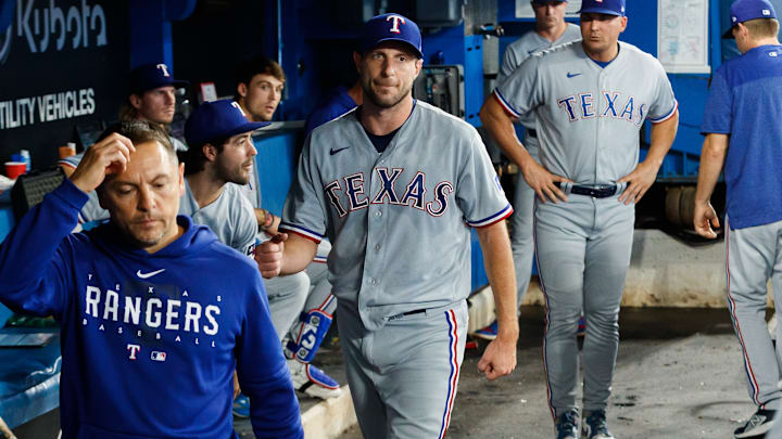Max Scherzer ha realizado ocho aperturas con los Rangers en 2023