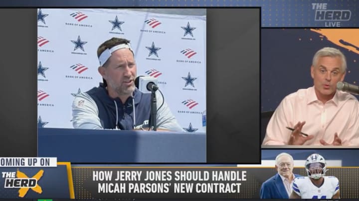 Brian Schottenheimer is on Colin Cowherd's bad side now.