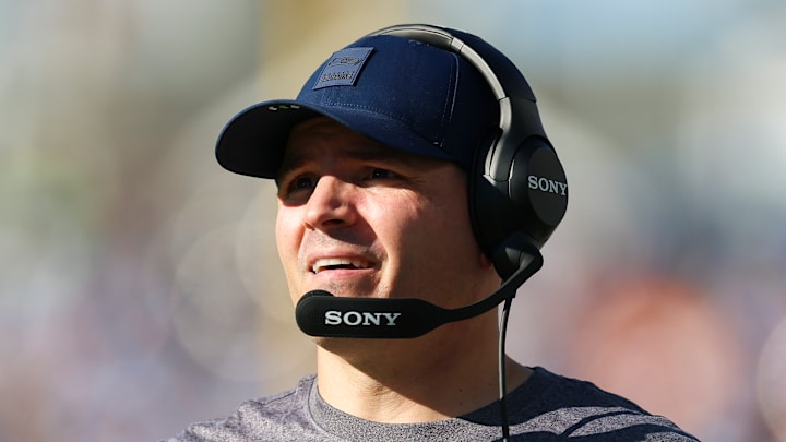 Mike Macdonald of the Seattle Seahawks Mike Macdonald of the Seattle Seahawks