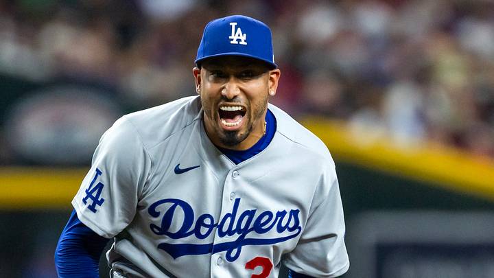 Los Angeles Dodgers pitcher Edwin Díaz
