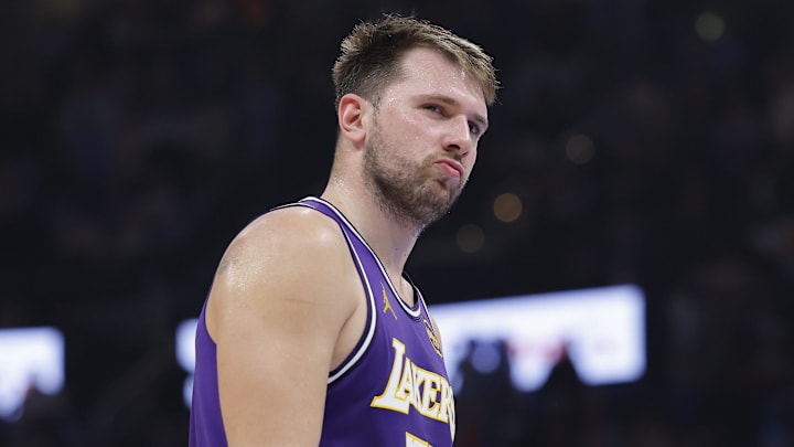 Los Angeles Lakers guard Luka Doncic