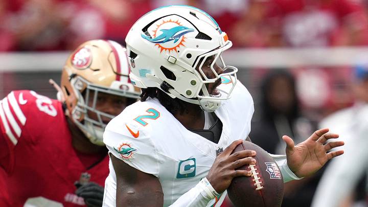 Miami Dolphins quarterback Malik Willis