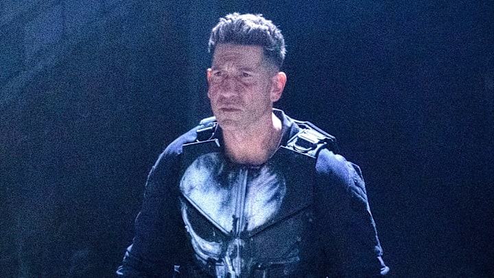Frank Castle/The Punisher (Jon Bernthal) in Marvel Television's DAREDEVIL: BORN AGAIN, exclusively on Disney+. 