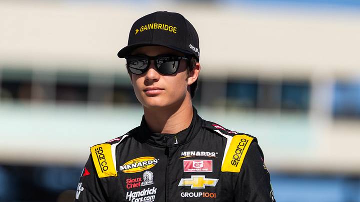 Tristan McKee during the Desert Diamond Casino 100 at Phoenix Raceway. Mark J. Rebilas