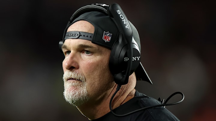 Washington Commanders head coach Dan Quinn