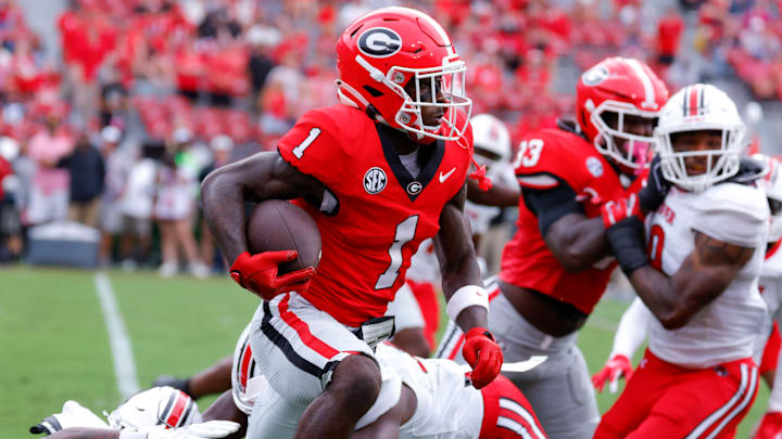 Georgia WR Zachariah Branch