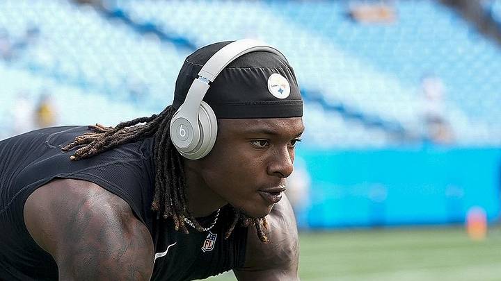 Pittsburgh Steelers running back Kaleb Johnson