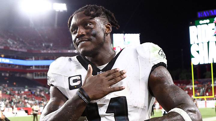 Philadelphia Eagles wide receiver A.J. Brown Philadelphia Eagles wide receiver A.J. Brown