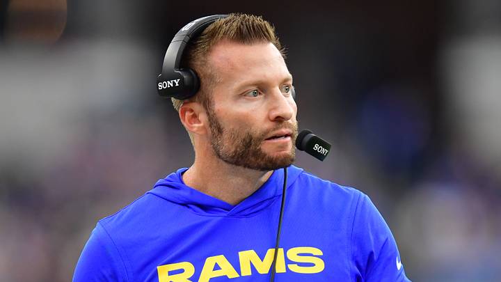 Los Angeles Rams head coach Sean McVay. Los Angeles Rams head coach Sean McVay.