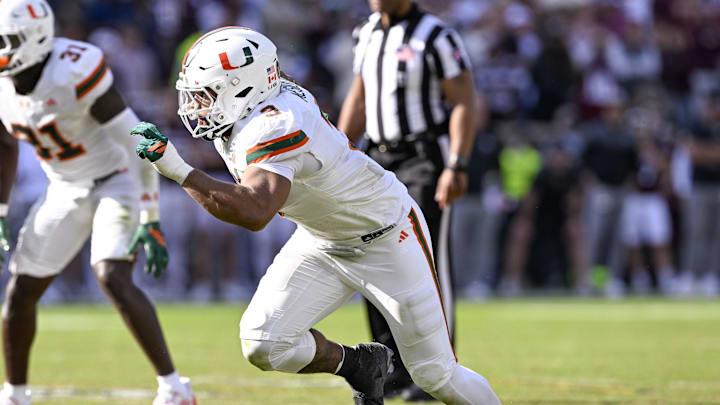 Miami Hurricanes defensive lineman Akheem Mesidor