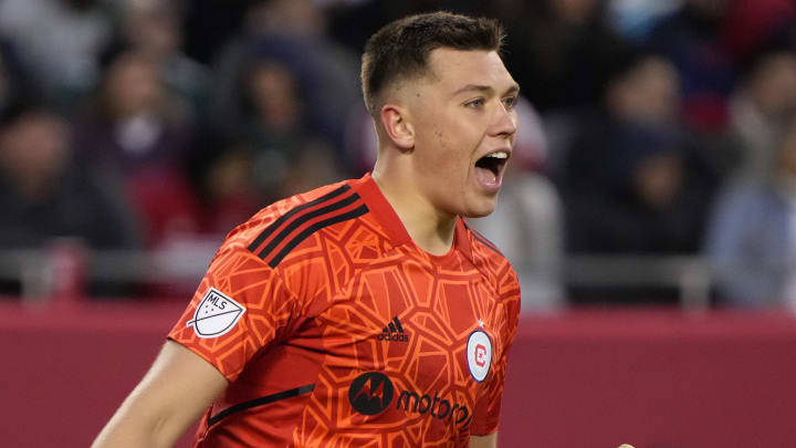 Slonina had a tough time on Saturday.