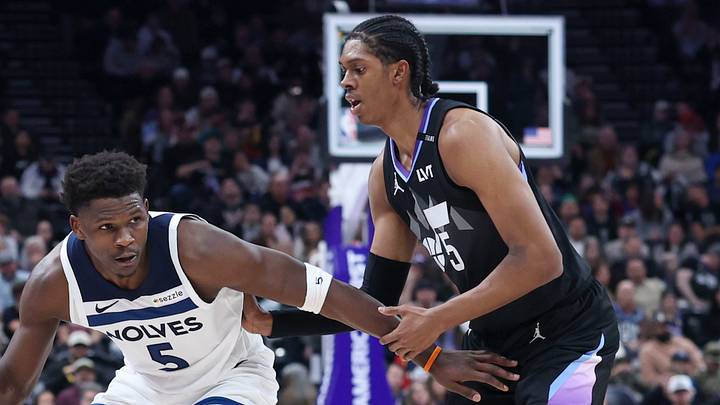 Cody Williams has underachieved expectations after the Jazz selected him in the lottery two years ago. But with his versatile defense and upside, the Minnesota Timberwolves keeping Williams after acquiring him via a trade makes sense. Mandatory Credit: Rob Gray-Imagn Images