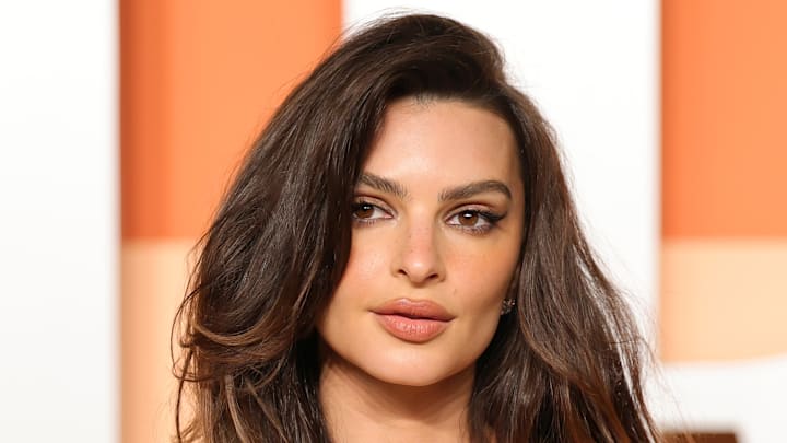 Emily Ratajkowski at the 2025 ‘Vanity Fair’ Oscars afterparty.