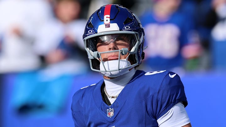 New York Giants quarterback Jaxson Dart is coming off his worst NFL game in which he had a net passing total of 13 yards.