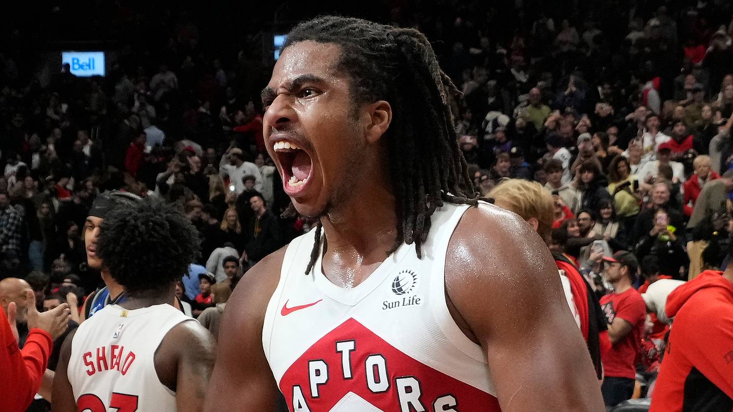 Psychedelic Rapture Collin Murray-Boyles' offseason transformation should have Raptors fans ...