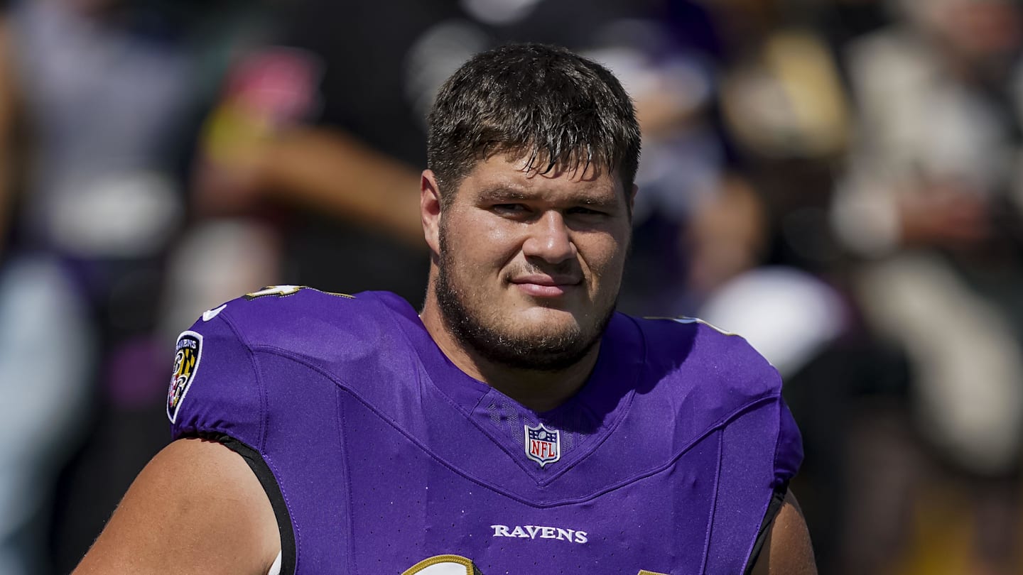 Raiders Land Ravens Center Tyler Linderbaum Days After Maxx Crosby Trade