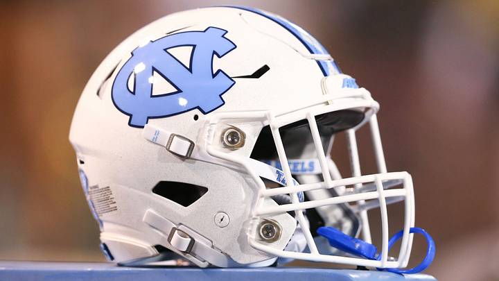 Sep 13, 2019; Winston-Salem, NC, USA; A North Carolina Tar Heels helmet lays on the sidelines during the fourth quarter against the Wake Forest Demon Deacons at BB&T Field. Mandatory Credit: Jeremy Brevard-USA TODAY Sports Sep 13, 2019; Winston-Salem, NC, USA; A North Carolina Tar Heels helmet lays on the sidelines during the fourth quarter against the Wake Forest Demon Deacons at BB&T Field. Mandatory Credit: Jeremy Brevard-USA TODAY Sports