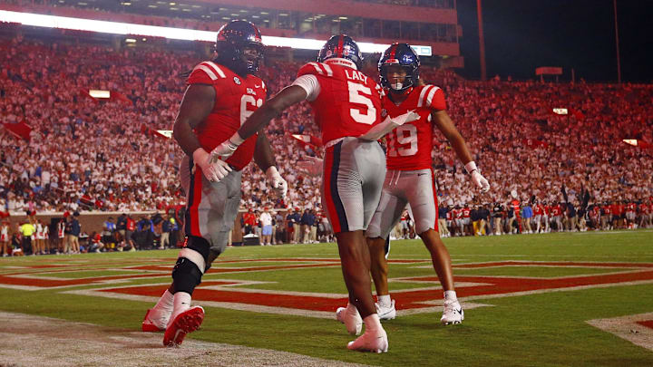 Ole Miss Rebels vs. Arkansas Razorbacks score prediction 2025