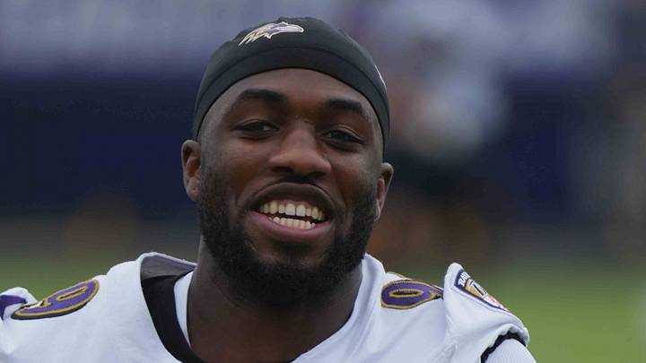 Washington Commanders outside linebacker Odafe Oweh Washington Commanders outside linebacker Odafe Oweh