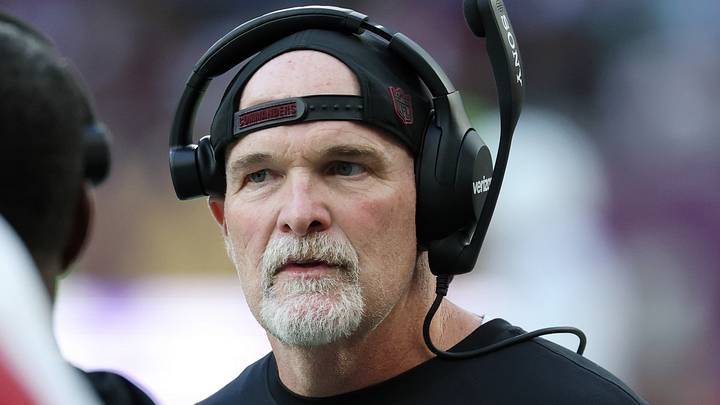 Washington Commanders head coach Dan Quinn