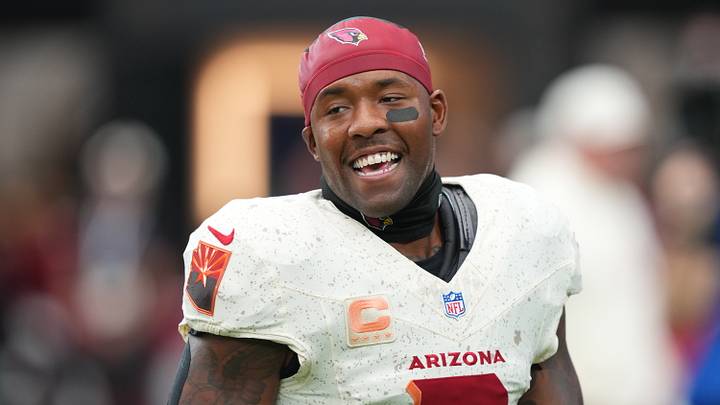 Sep 20, 2026; Glendale, Arizona, USA; Arizona Cardinals safety Budda Baker (3) reacts during warmups prior to the game against the Seattle Seahawks at State Farm Stadium. Mandatory Credit: Joe Camporeale-Imagn Images Sep 20, 2026; Glendale, Arizona, USA; Arizona Cardinals safety Budda Baker (3) reacts during warmups prior to the game against the Seattle Seahawks at State Farm Stadium. Mandatory Credit: Joe Camporeale-Imagn Images
