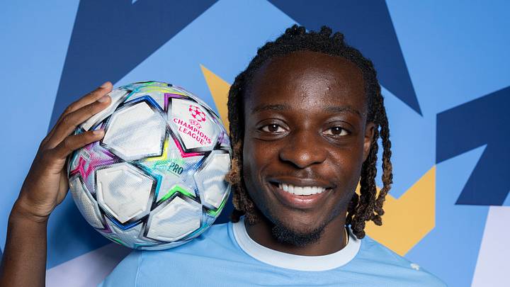 Manchester City's Jeremy Doku before UEFA Champions League 2026/27 Manchester City's Jeremy Doku before UEFA Champions League 2026/27