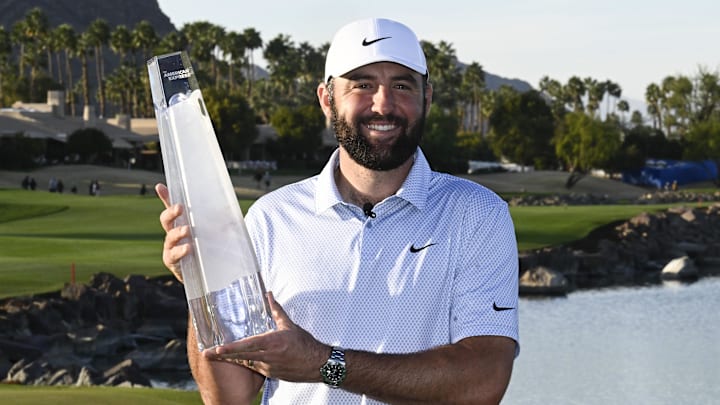Scottie Scheffler won his 20th PGA Tour title with a four-stroke victory at the 2026 American Express. Scottie Scheffler won his 20th PGA Tour title with a four-stroke victory at the 2026 American Express.
