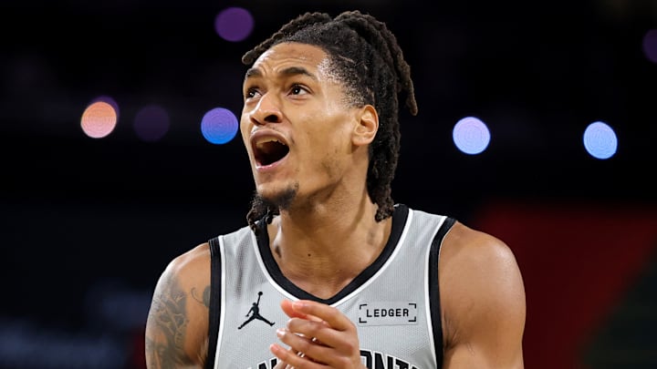 San Antonio Spurs v Oklahoma City Thunder : Emirates NBA Cup - Semifinals San Antonio Spurs v Oklahoma City Thunder : Emirates NBA Cup - Semifinals