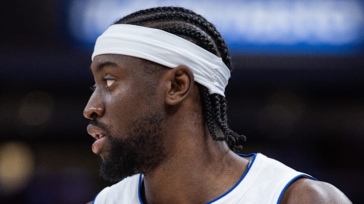 Apr 12, 2026; Indianapolis, Indiana, USA; Detroit Pistons guard Caris LeVert (8): Trevor Ruszkowski-Imagn Images Apr 12, 2026; Indianapolis, Indiana, USA; Detroit Pistons guard Caris LeVert (8): Trevor Ruszkowski-Imagn Images