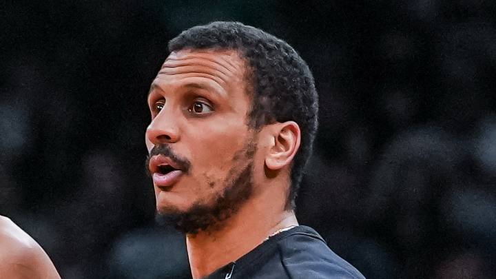 Apr 28, 2026; Boston, Massachusetts, USA; Boston Celtics head coach Joe Mazzulla talks with guard Derrick White (9) from the sideline as they take on the Philadelphia 76ers during game five of the first round of the 2026 NBA Playoffs at TD Garden. Mandatory Credit: David Butler II-Imagn Images Apr 28, 2026; Boston, Massachusetts, USA; Boston Celtics head coach Joe Mazzulla talks with guard Derrick White (9) from the sideline as they take on the Philadelphia 76ers during game five of the first round of the 2026 NBA Playoffs at TD Garden. Mandatory Credit: David Butler II-Imagn Images