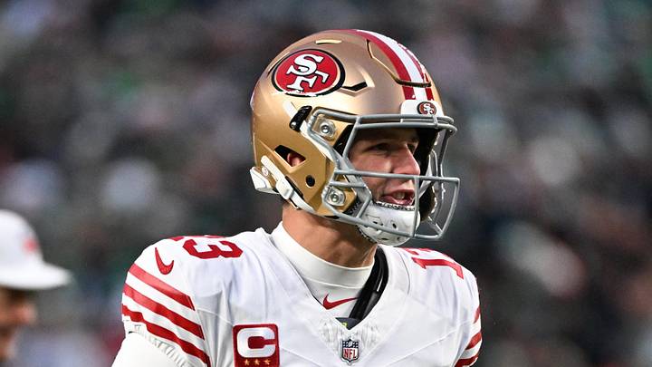 San Francisco 49ers quarterback Brock Purdy