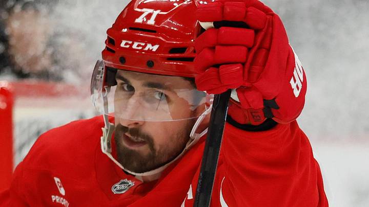 The Minnesota Wild continue to look like the landing spot for Red Wings star center Dylan Larkin in an offseason trade. (Mandatory Credit: Rick Osentoski-Imagn Images)
