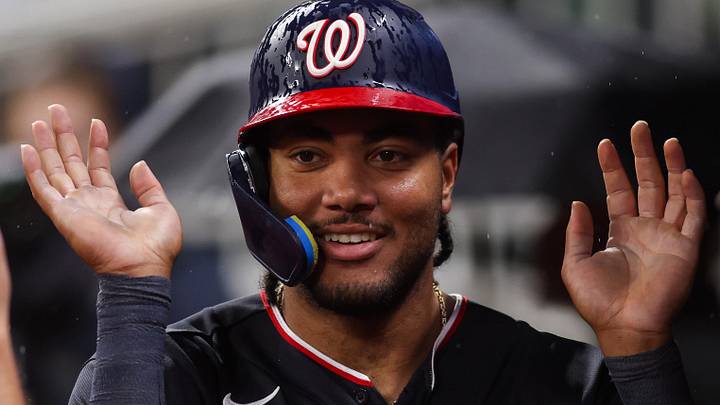 Washington Nationals outfielder James Wood