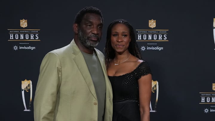 Feb 9, 2023; Phoenix, Arizona, US; Former NFL football coach Doug Williams poses for a photo on the red carpet before the NFL Honors award show at Symphony Hall. Mandatory Credit: Kirby Lee-Imagn Images Feb 9, 2023; Phoenix, Arizona, US; Former NFL football coach Doug Williams poses for a photo on the red carpet before the NFL Honors award show at Symphony Hall. Mandatory Credit: Kirby Lee-Imagn Images